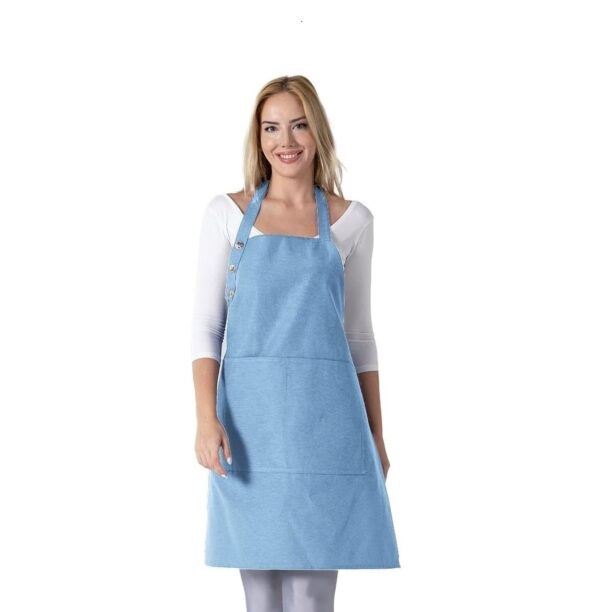 Woomen Kitchen Apron Waterdrop Resistant Cotton Apron